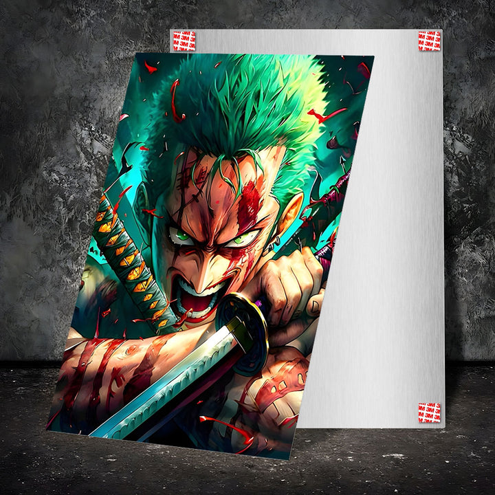 Metal Poster - One Piece Roronoa Zoro OP21