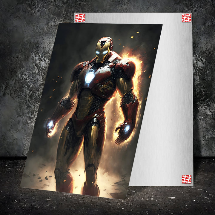 Metal Poster - Superhero Iron Man IM15