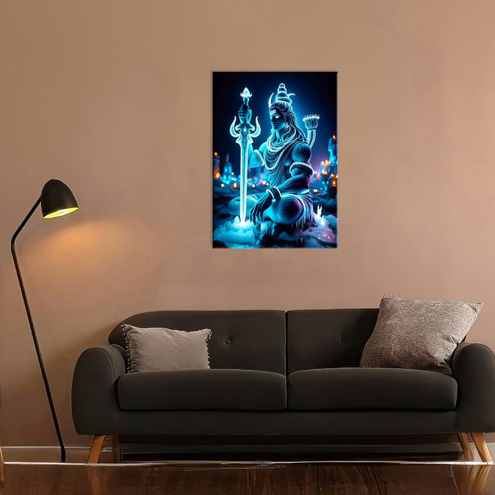 Metal Poster - Lord Shiva LS13