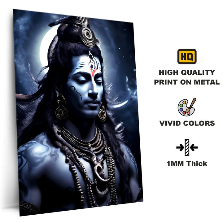 Metal Poster - Lord Shiva LS20