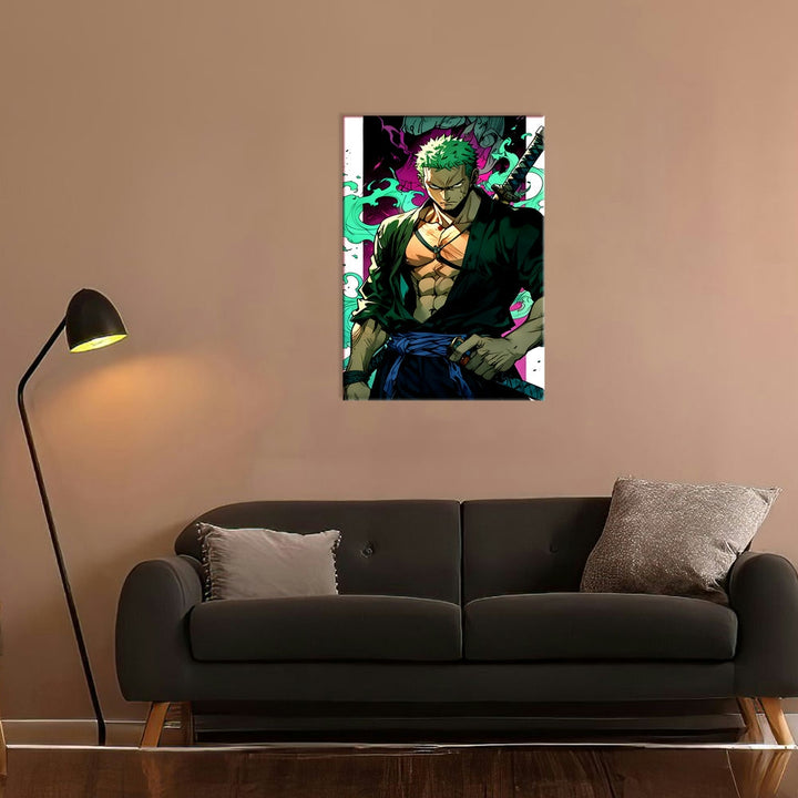 Metal Poster - One Piece Roronoa Zoro OP54