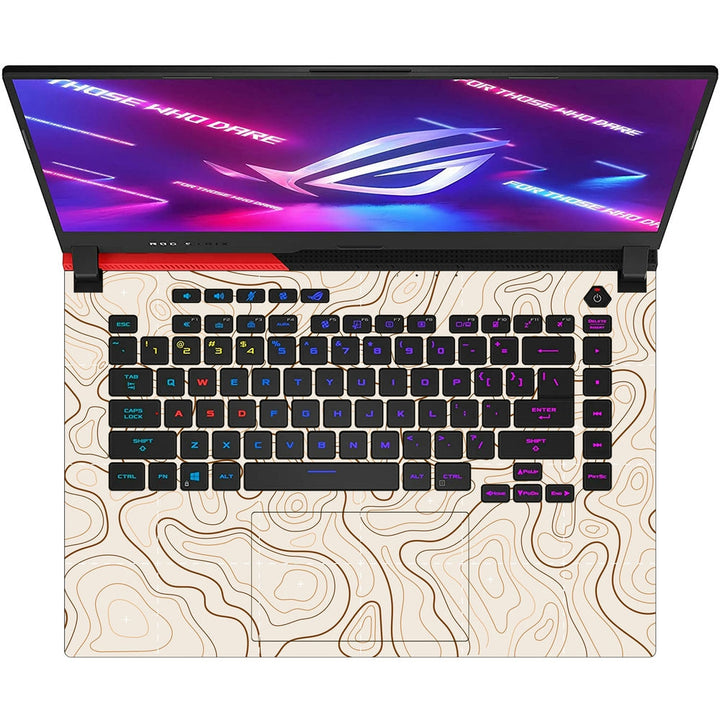 Asus Laptop Skin - Topography Pattern TP11