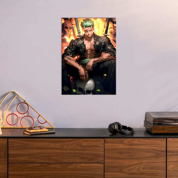 Metal Poster - One Piece Roronoa Zoro OP51