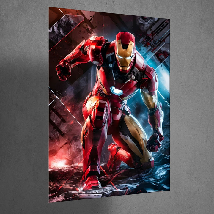 Metal Poster - Superhero Iron Man IM04