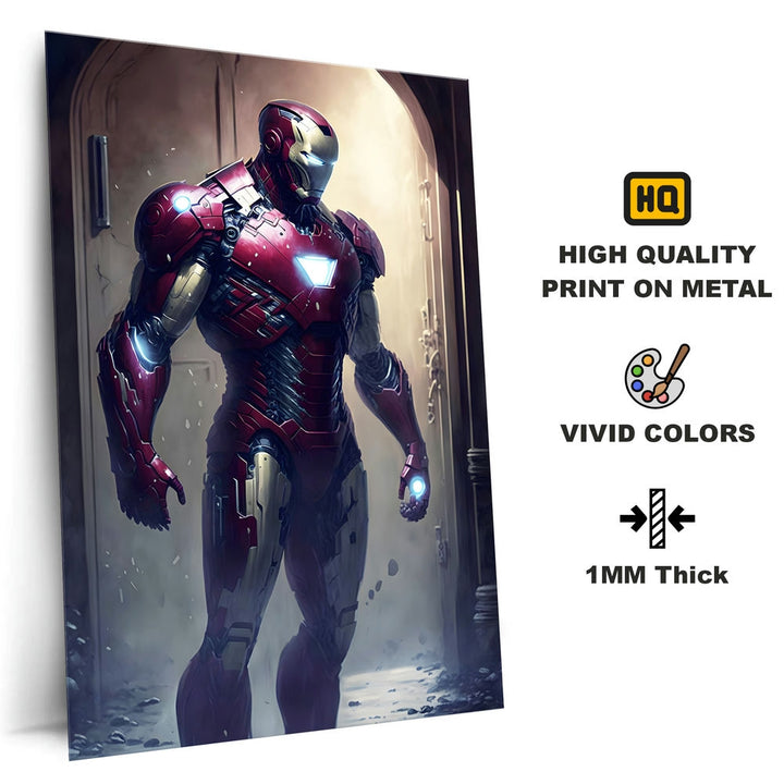 Metal Poster - Superhero Iron Man IM16