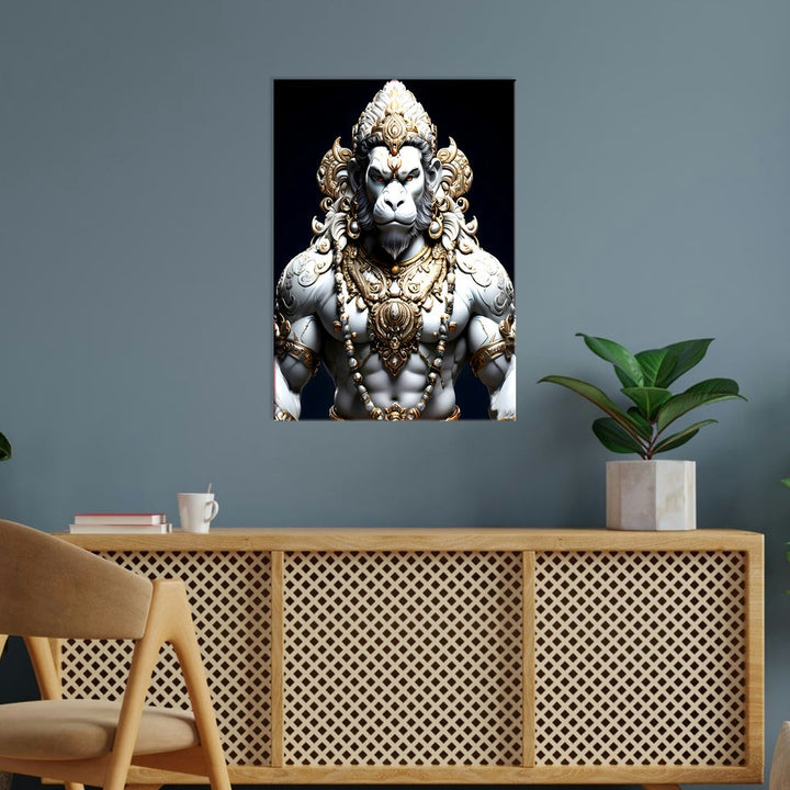 Metal Poster - Lord Hanuman LH08