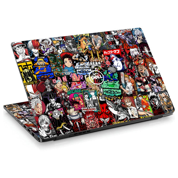 Dell Laptop Skin - Anime Arcade Sticker Bomb