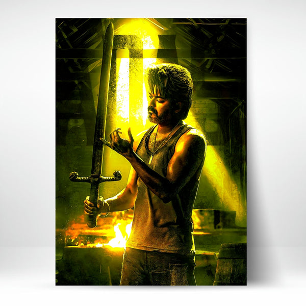 Metal Poster - Thalapathy Vijay TV04