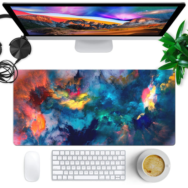 Anti-Slip Desk Mat Gaming Mouse Pad - Galactic Explosion