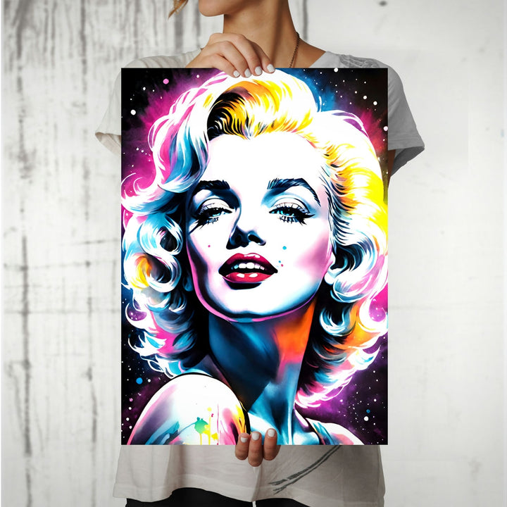 Metal Poster - Neon Monroe