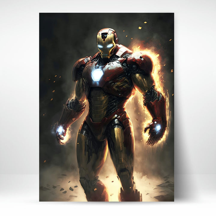 Metal Poster - Superhero Iron Man IM15