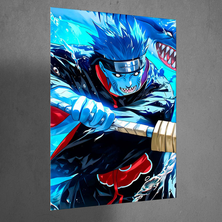 Metal Poster - Kisame Hoshigaki