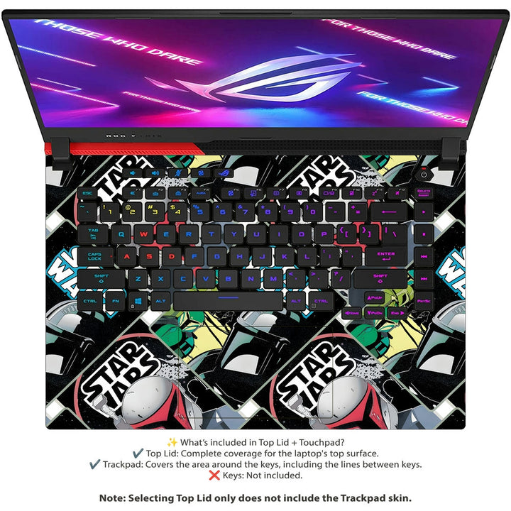 Asus Laptop Skin - Star Wars Emblems