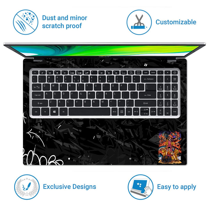 Laptop Skin - One Piece Anime Legendary DS49