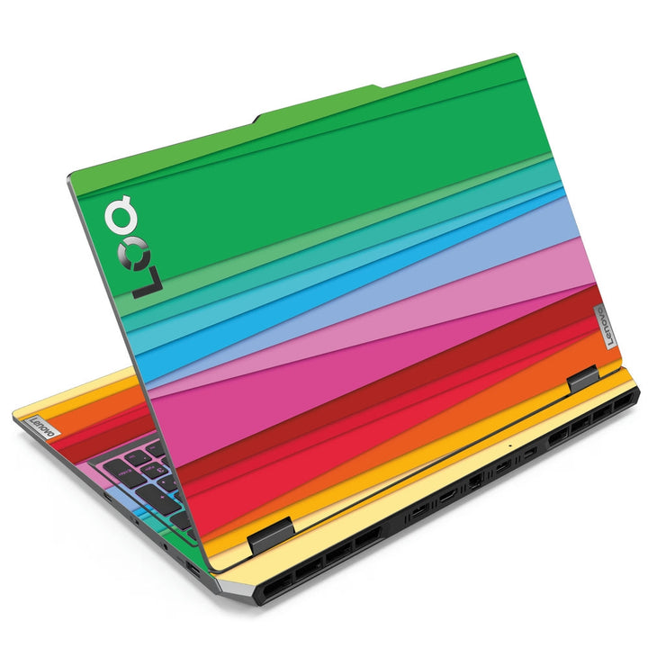 Lenovo LOQ Laptop Skin - Colorful Stripes Splash