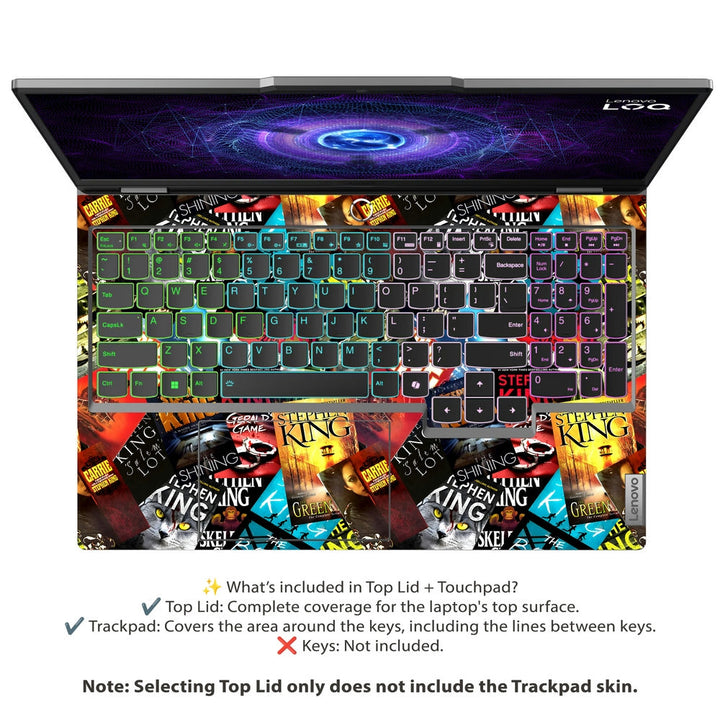 Laptop Skin - Stephen King Masterpieces