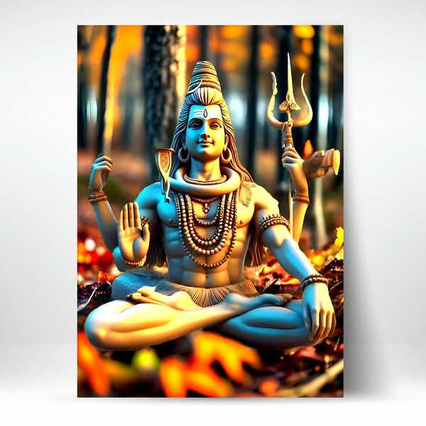 Metal Poster - Lord Shiva LS22