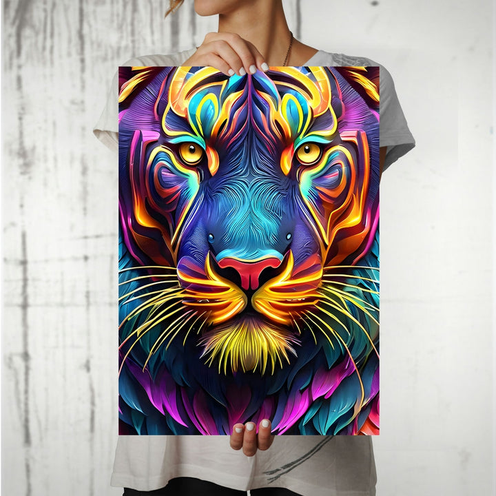 Metal Poster - Wildlife Tiger TG02