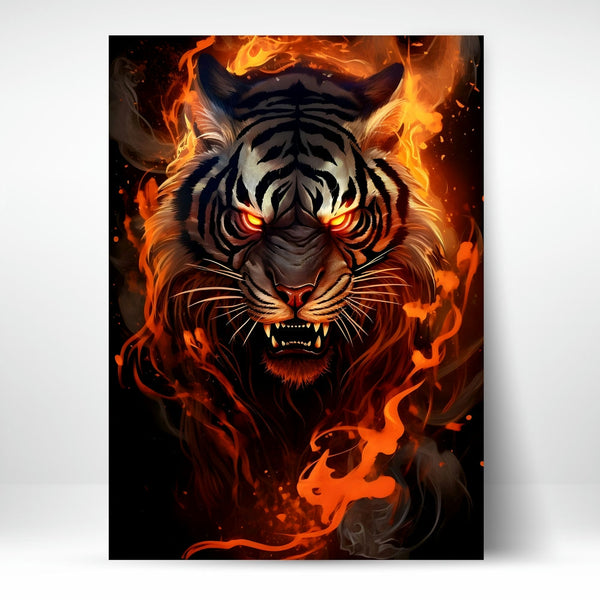 Metal Poster - Wildlife Tiger TG03