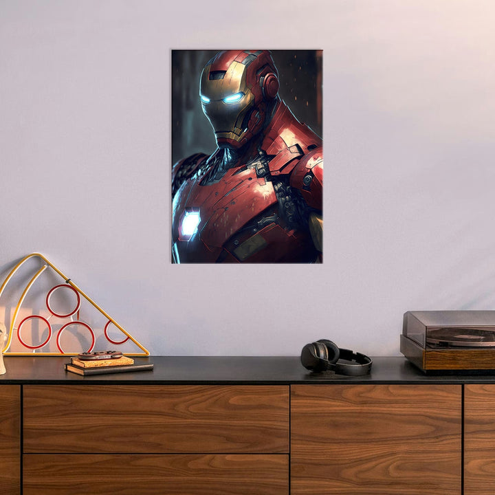 Metal Poster - Superhero Iron Man IM10