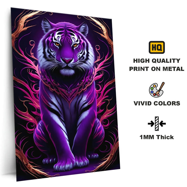 Metal Poster - Wildlife Tiger TG08