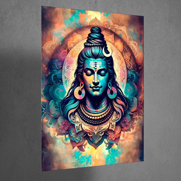 Metal Poster - Lord Shiva LS17