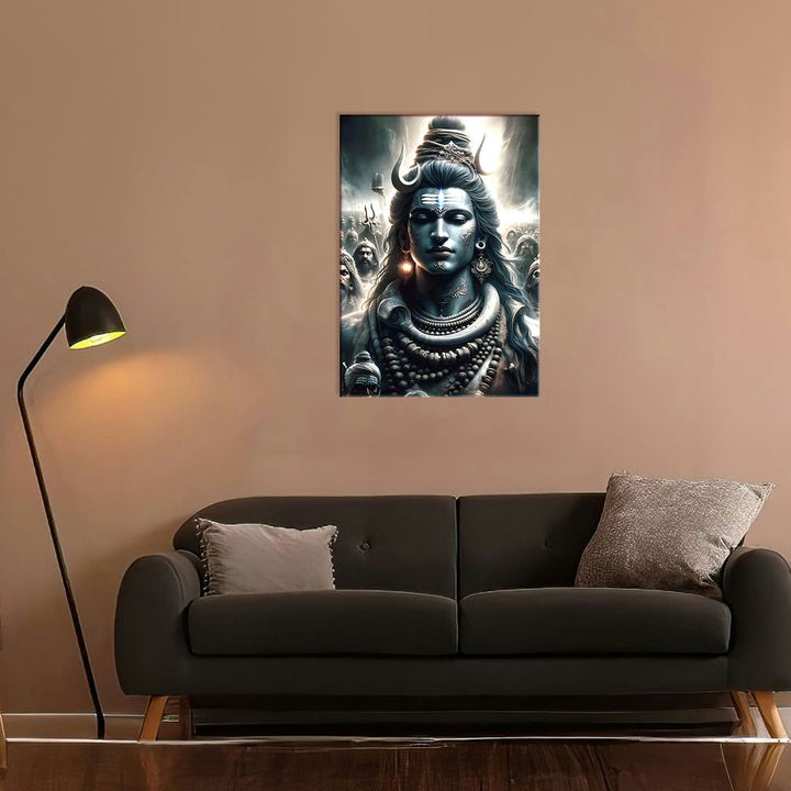 Metal Poster - Lord Shiva LS07