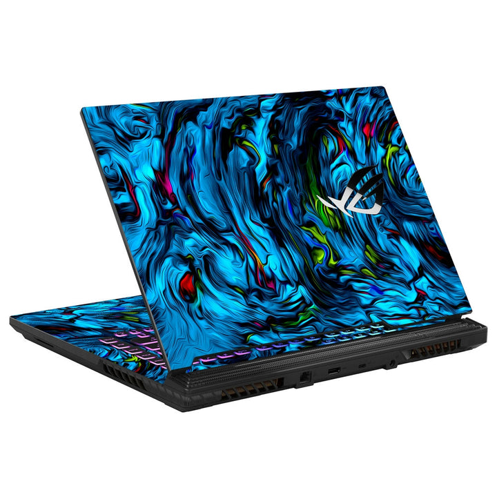 Asus Laptop Skin - Abstract Blue Design