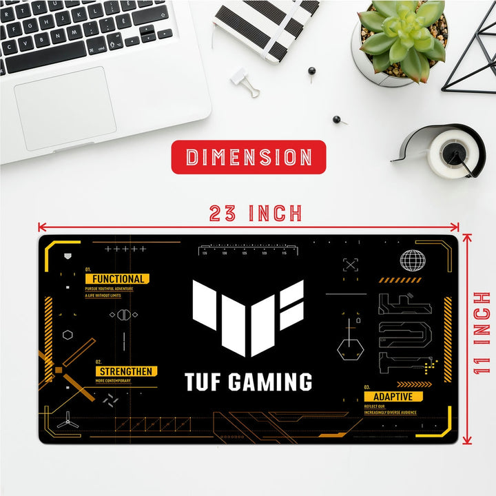 Anti-Slip Desk Mat Gaming Mouse Pad - TUF Gaming Tech Design