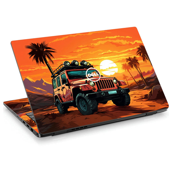 Dell Laptop Skin - Desert Offroad Jeep