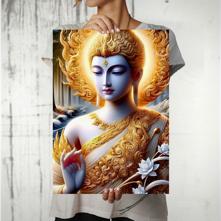 Metal Poster - Lord Buddha LB05