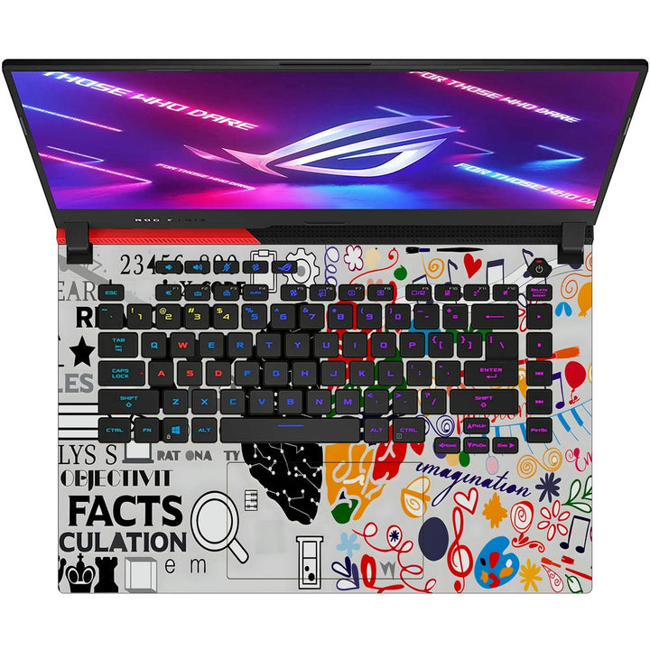 Asus Laptop Skin - brain reasoning