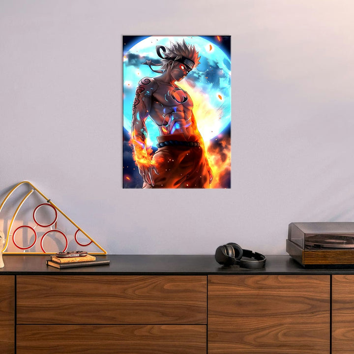 Metal Poster - Anime Naruto Uzumaki NU06