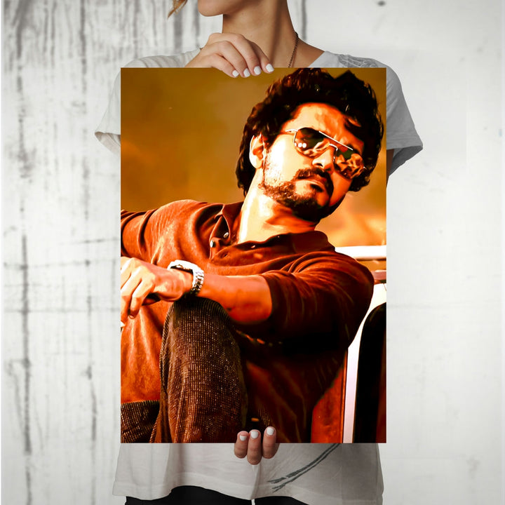 Metal Poster - Thalapathy Vijay TV06