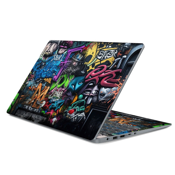 Lenovo Laptop Skin - Wooden M Graffiti