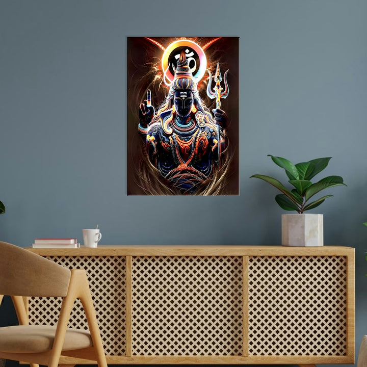 Metal Poster - Lord Shiva LS19