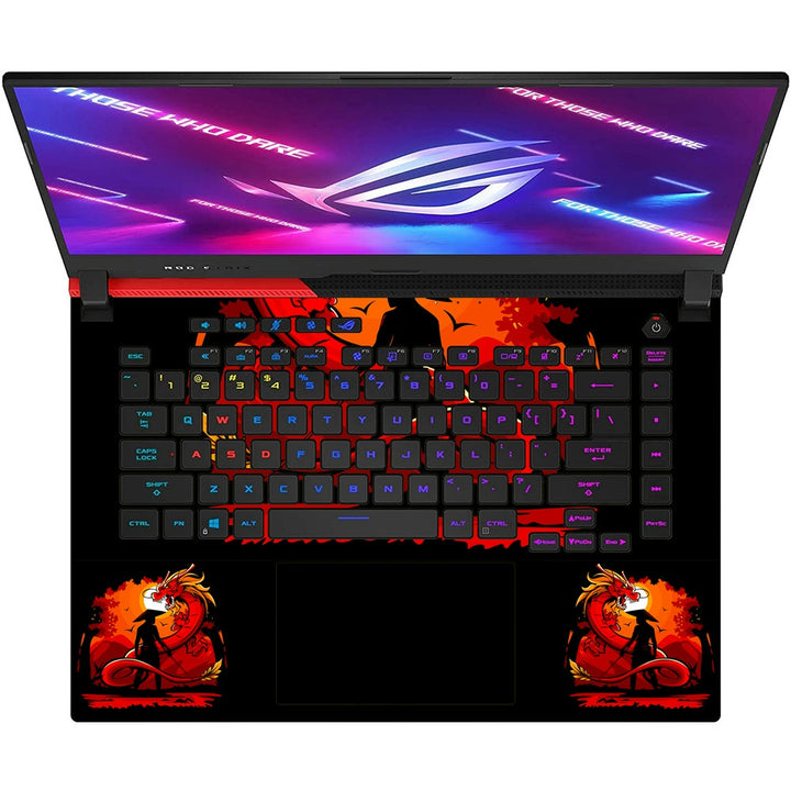 Asus Laptop Skin - Samurai Ninja Man with Sword