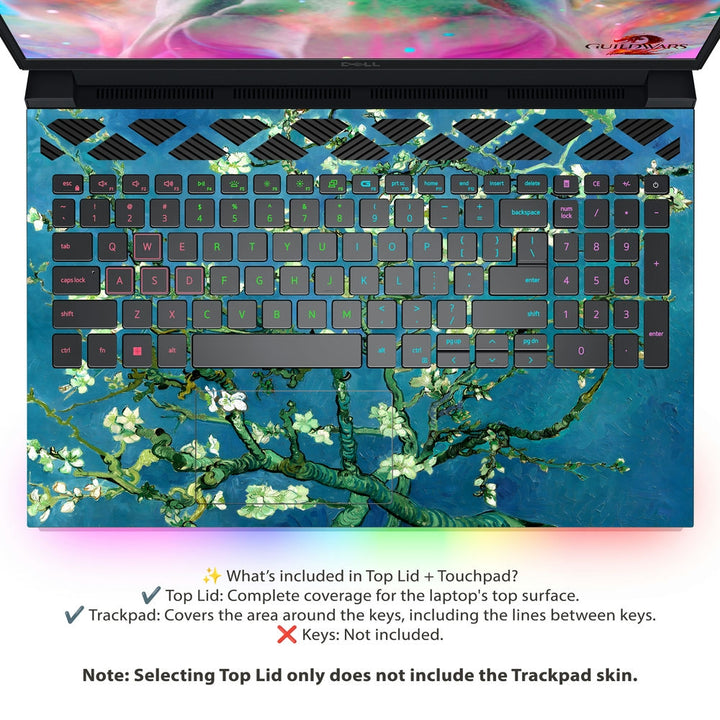 Dell Laptop Skin - Almond Blossom