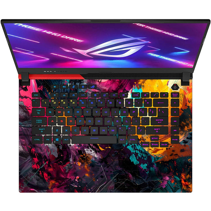 Asus Laptop Skin - Vivid Cosmic Nebula Design