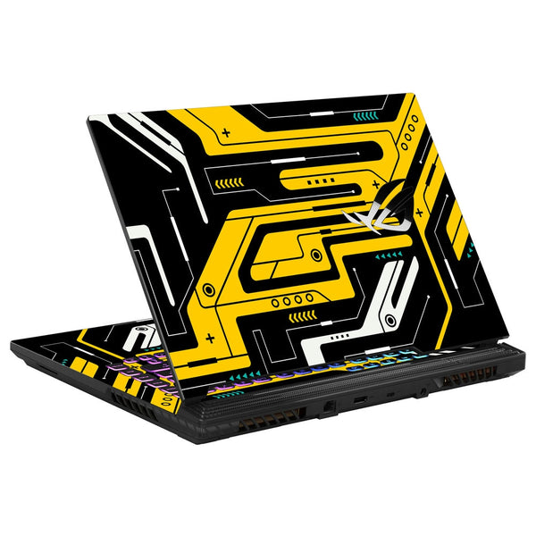 Asus Laptop Skin - Amber Circuit