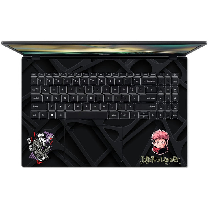 Acer Laptop Skin - Jujutsu Kaisen Black Art