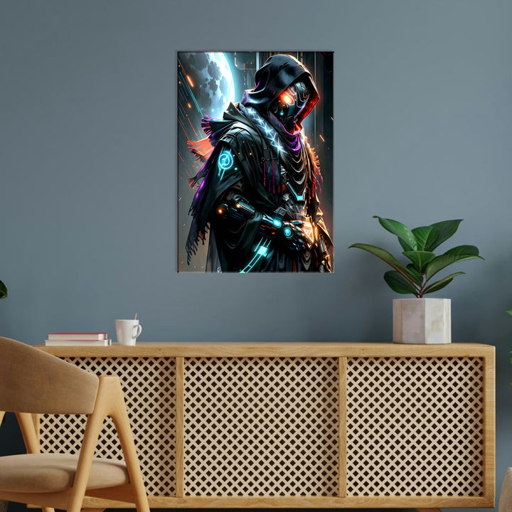 Metal Poster - Superhero Metal Suit