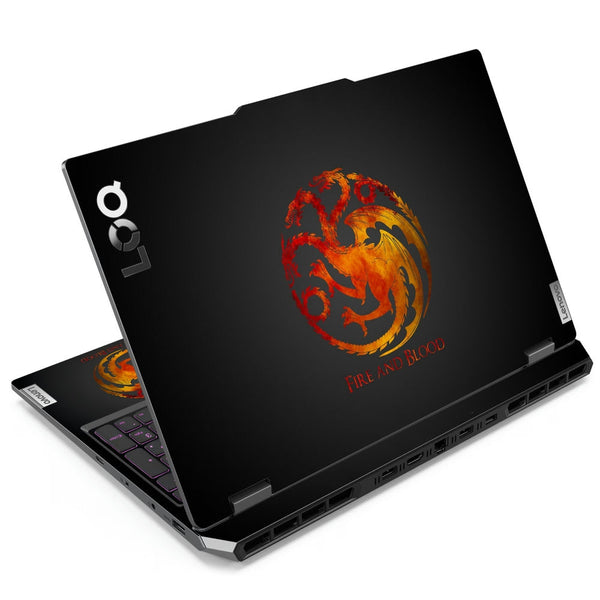 Lenovo LOQ Laptop Skin - House of Dragon Fire & Blood