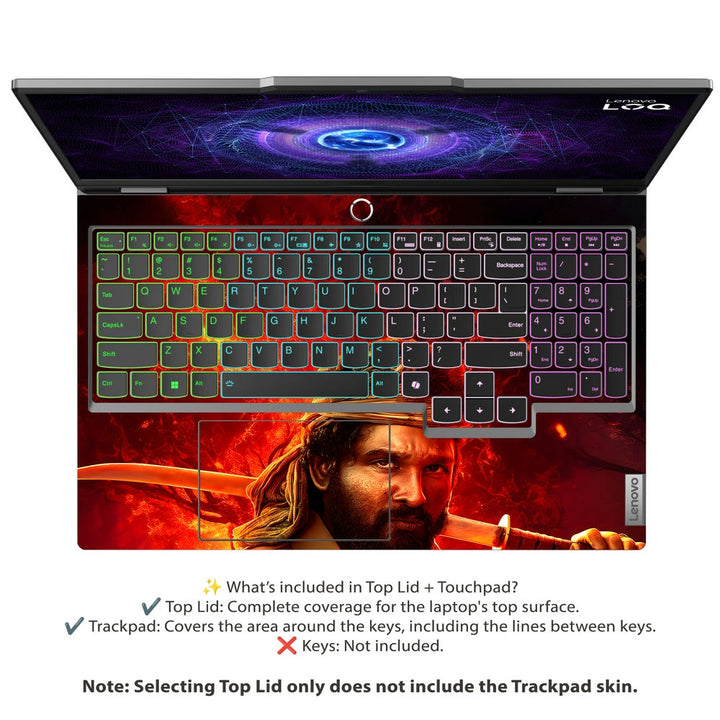 Lenovo LOQ Laptop Skin - Allu Arjun PU03