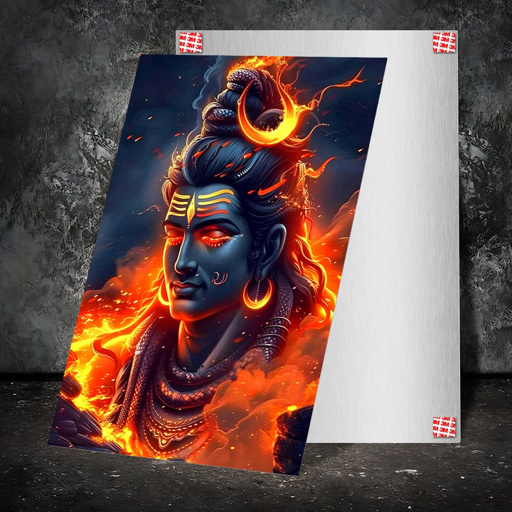 Metal Poster - Lord Shiva LS14