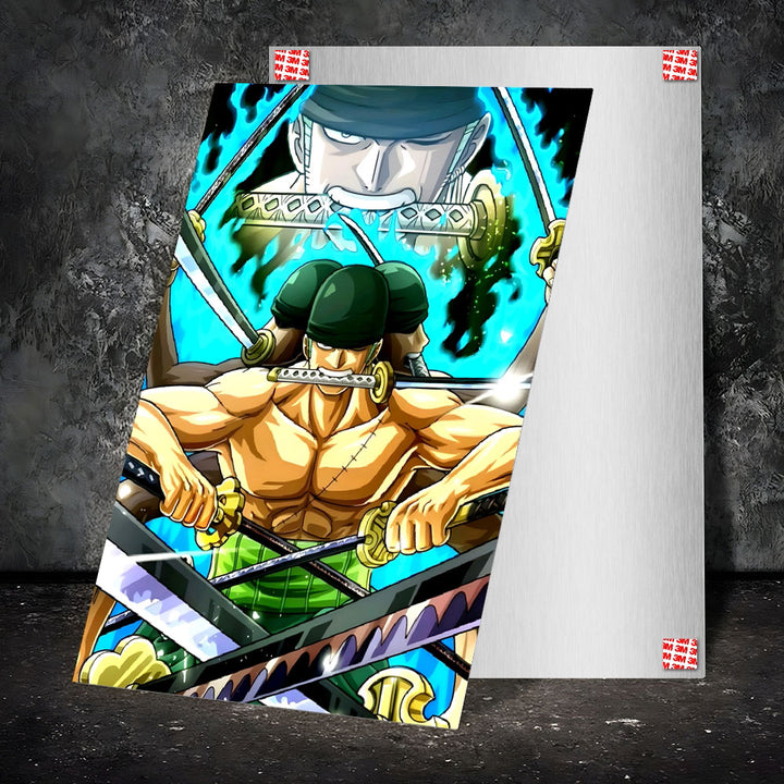 Metal Poster - One Piece Roronoa Zoro OP24