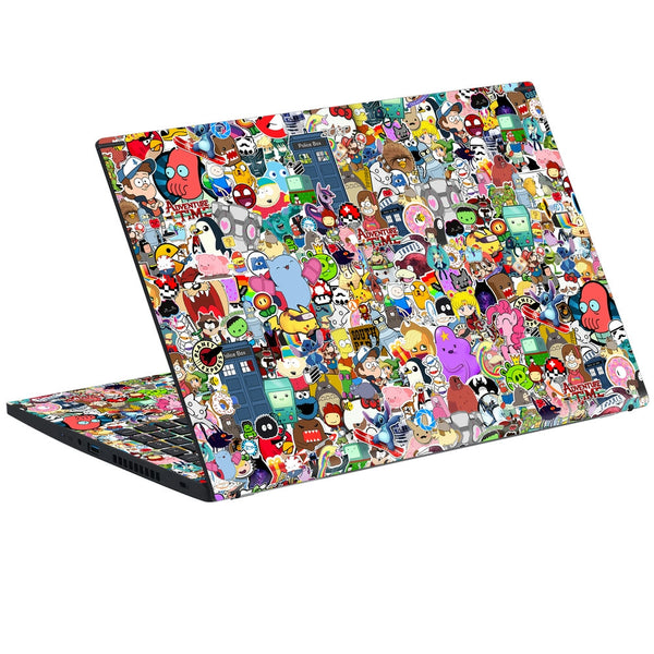 Acer Laptop Skin - Adventure Time Sticker Bomb