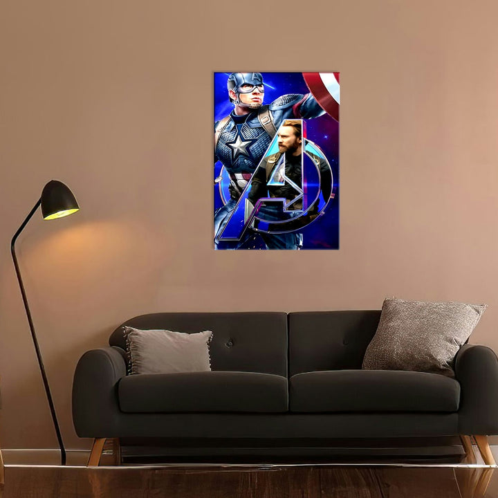 Metal Poster - Superhero Captain America CAP12