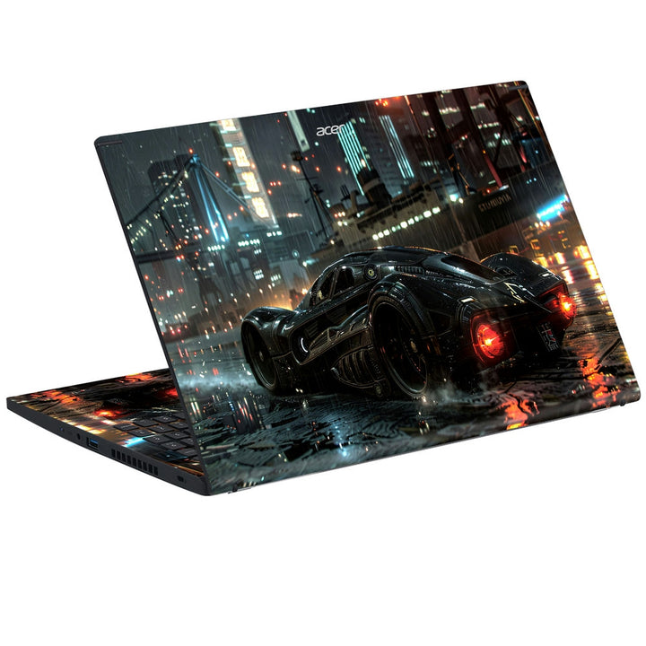 Acer Laptop Skin - Rainy Street Racer