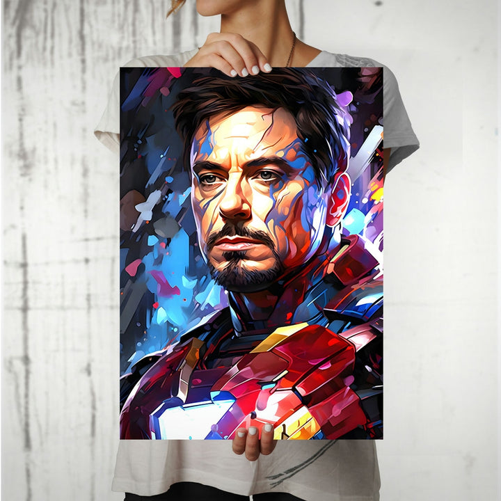 Metal Poster - Superhero Iron Man IM09